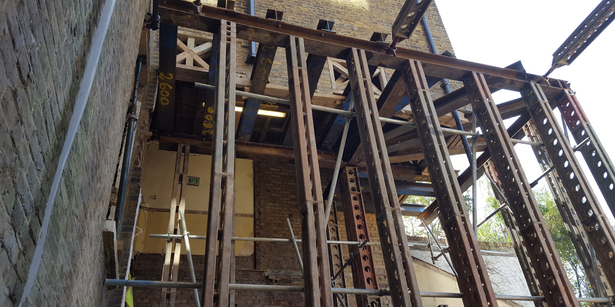 image of Ram Quarters, showing the Grade I listed buildings